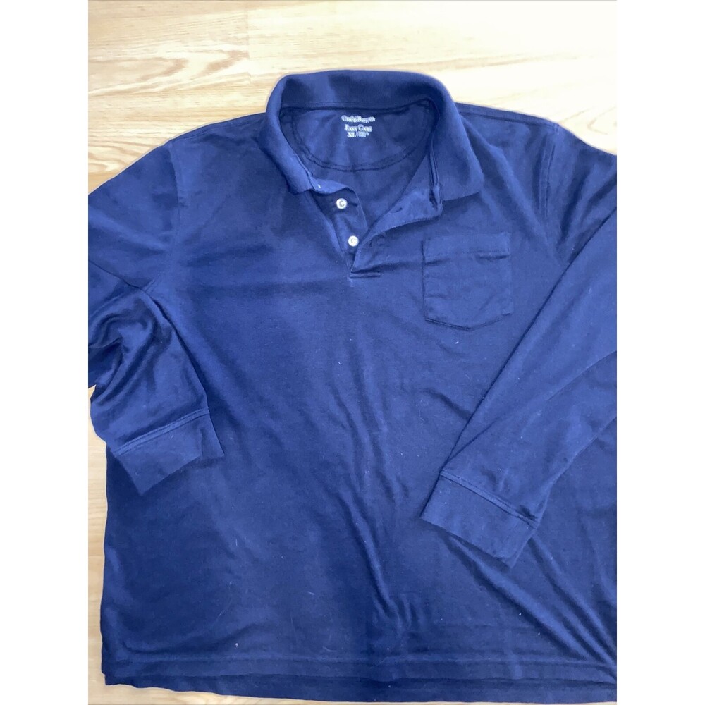 Croft & Barrow XL Blue Polo